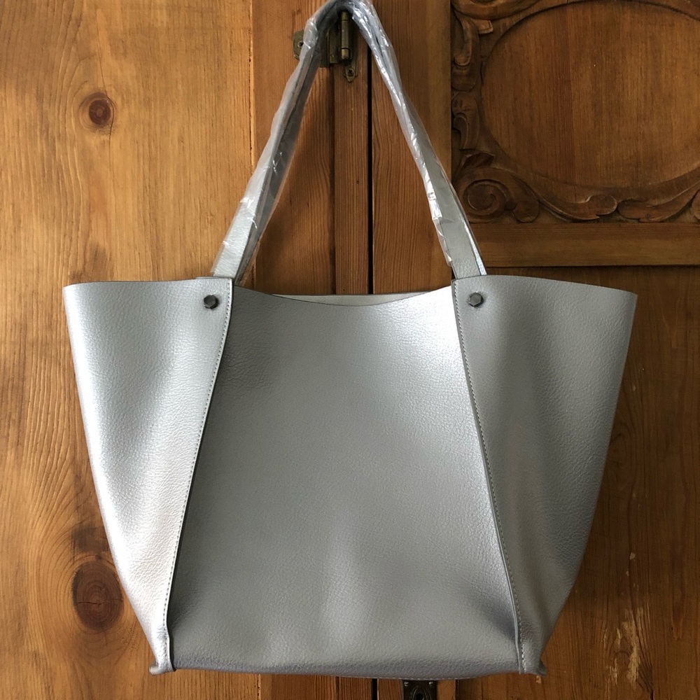Silver Neiman Marcus Bag, NWOT
